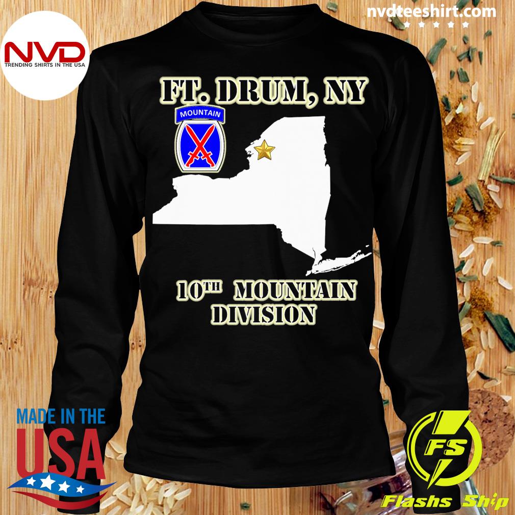 10th mountain division t shirts