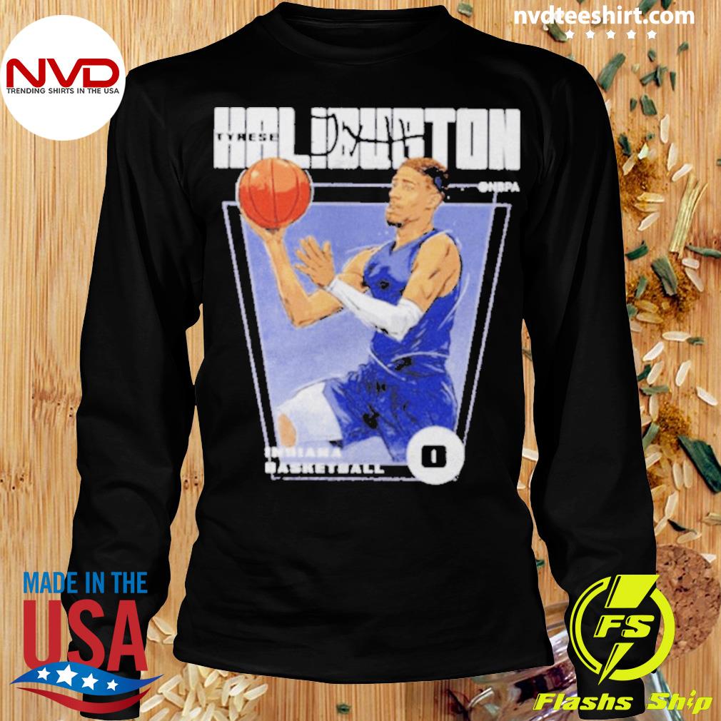 Tyrese Haliburton 0 Indiana Pacers basketball player poster shirt, hoodie,  sweater, long sleeve and tank top
