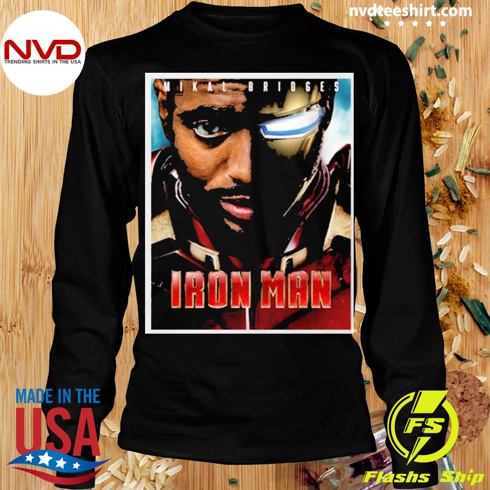 Phoenix Suns NBA Basketball Iron Man Avengers American Flag Shirt