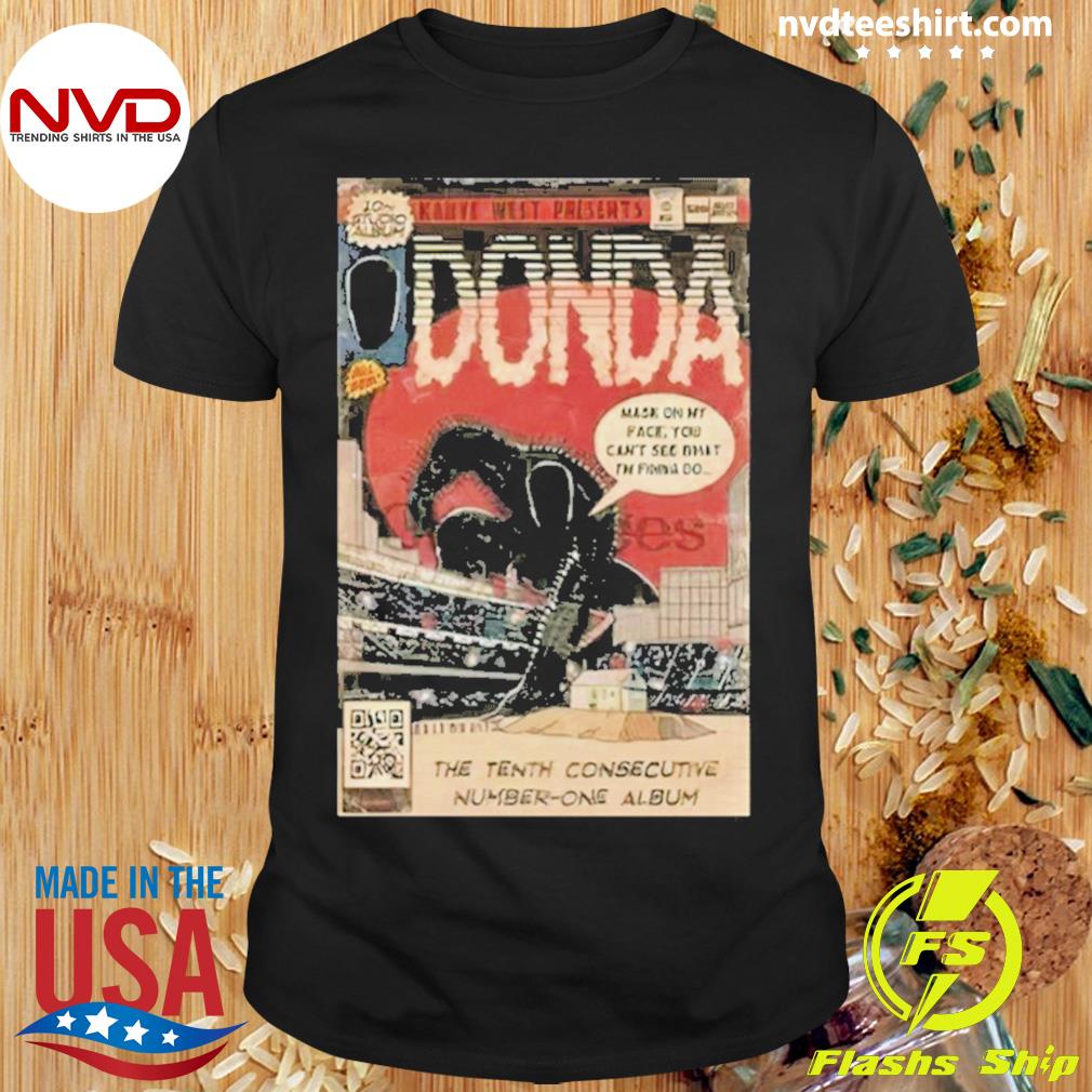 Kanye West Donda Comic Book Art Shirt - NVDTeeshirt