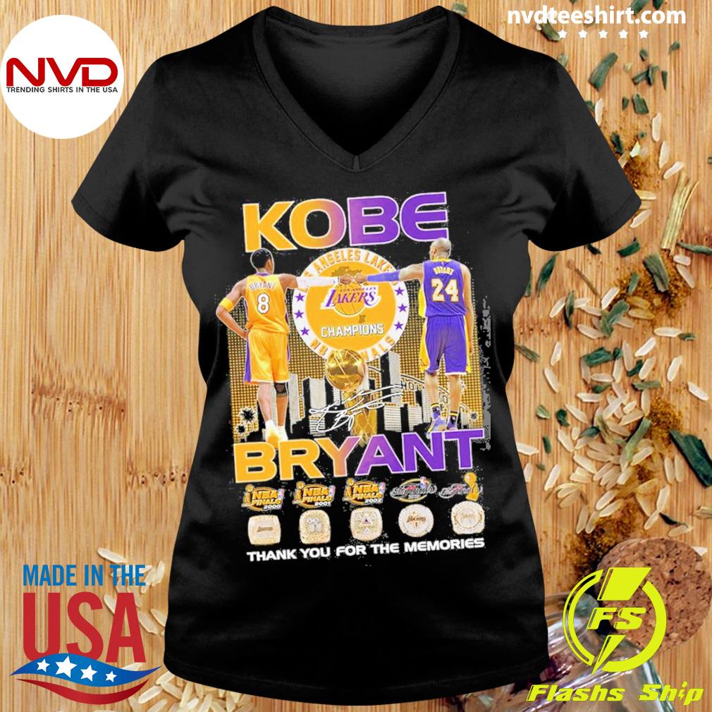 LOS ANGELES LAKERS *BRYANT* NBA CHAMPION SHIRT S