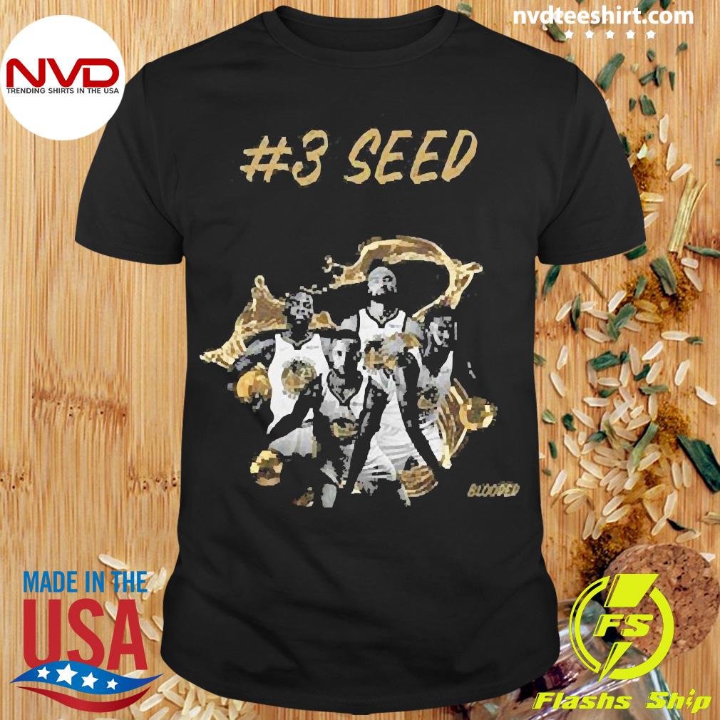 Nba Basketball Golden State Warriors #3 Seed Gold Blooded Shirt