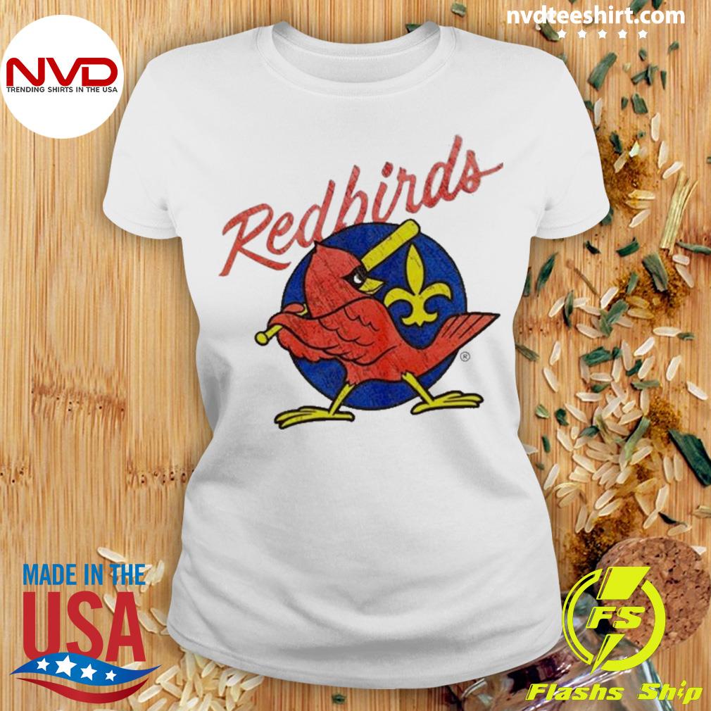 Official louisville Redbirds Redbirds Vintage Throwback Tee Louisville Bats  Team Shirt - NVDTeeshirt