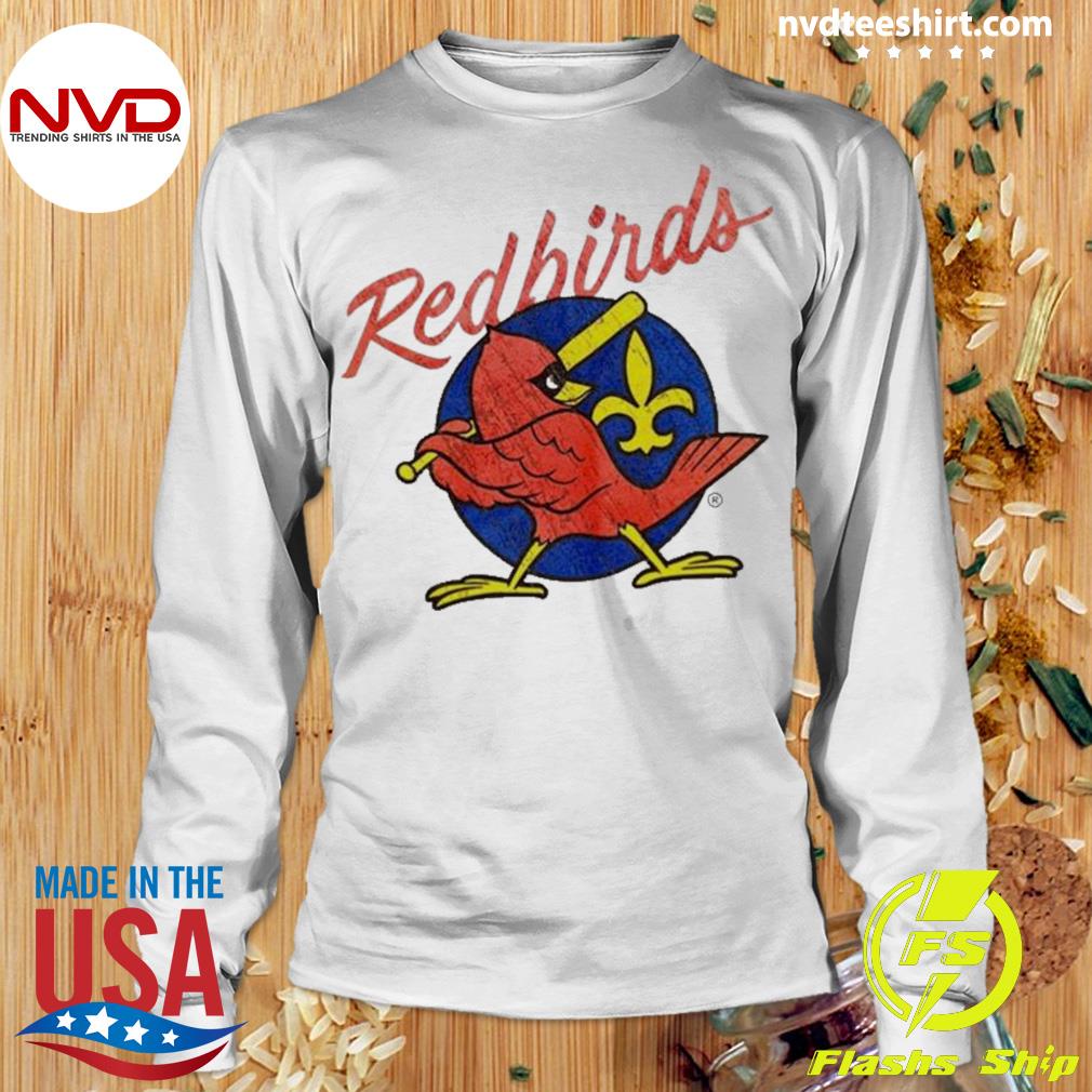 Official louisville Redbirds Redbirds Vintage Throwback Tee Louisville Bats  Team Shirt - NVDTeeshirt