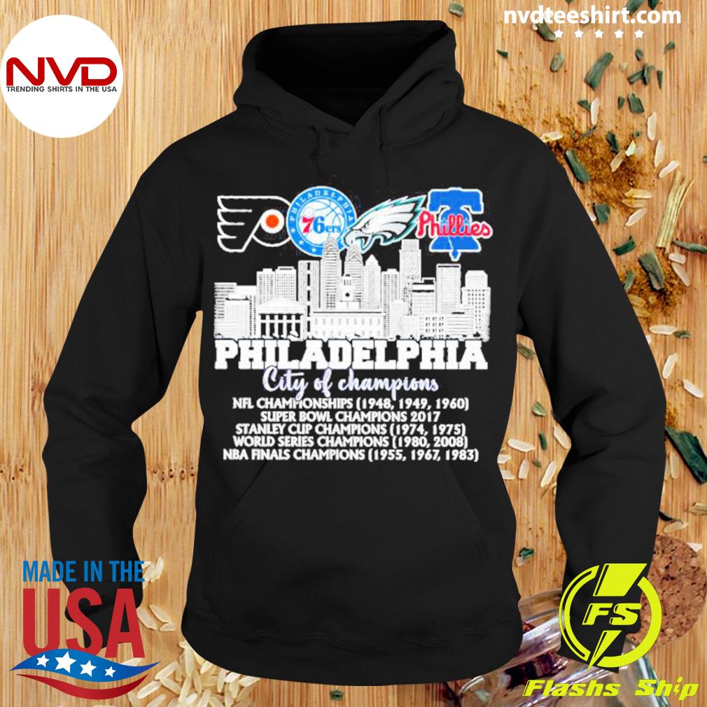 philadelphia city of champions hoodie