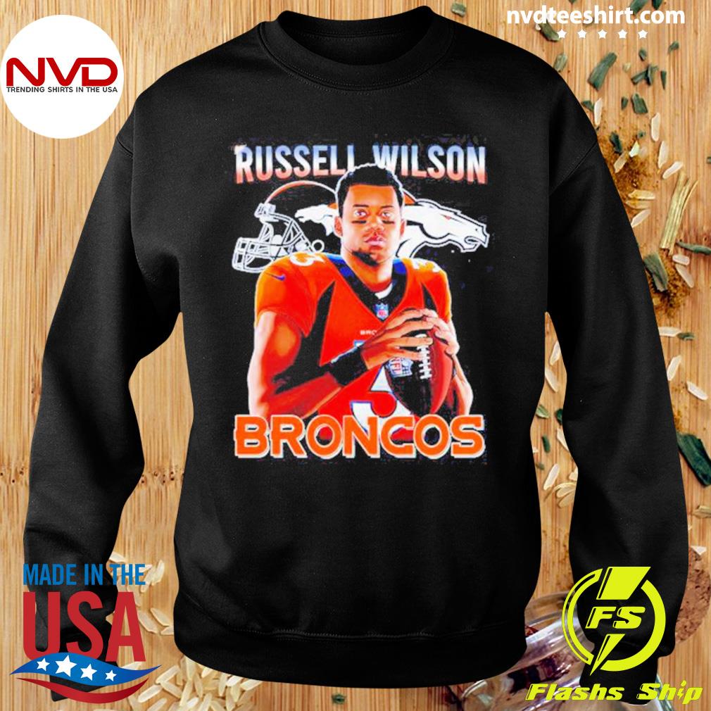 Denver's New Look Offense Russell Wilson Denver Broncos Sweatshirt - Jolly  Family Gifts