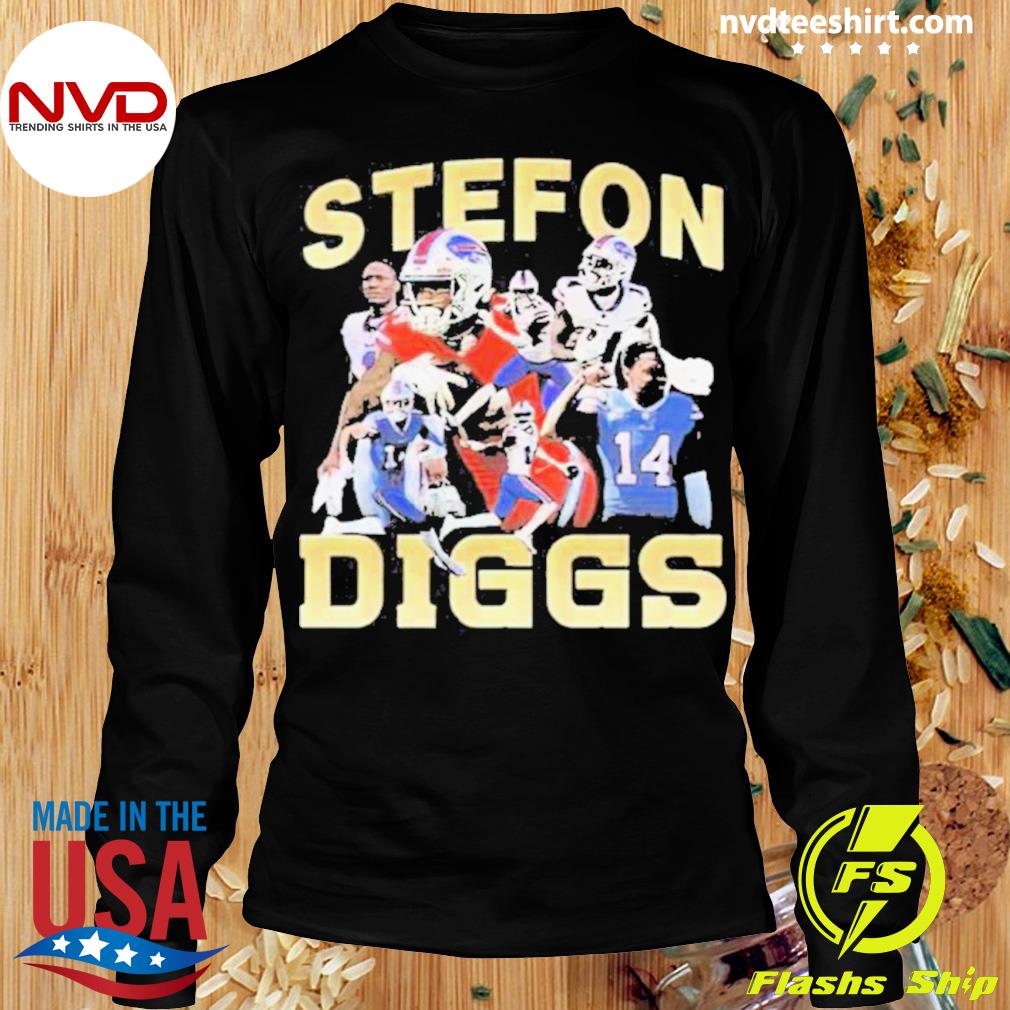 Stefon Diggs Shirt Stefon Diggs Bootleg Rap Unisex T-Shirt - REVER LAVIE