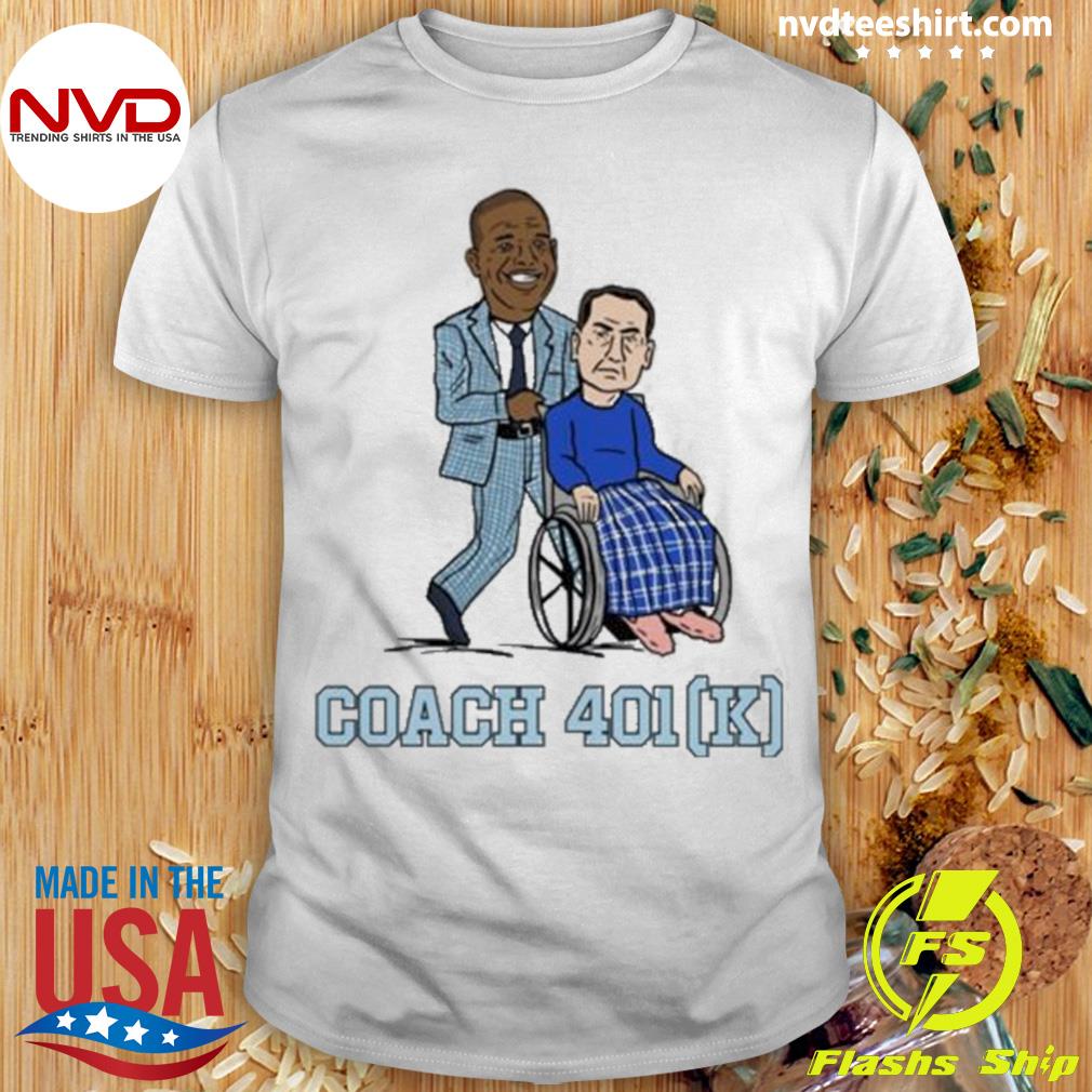 UNC Sports Store Coach 401K Tee Shirt NVDTeeshirt