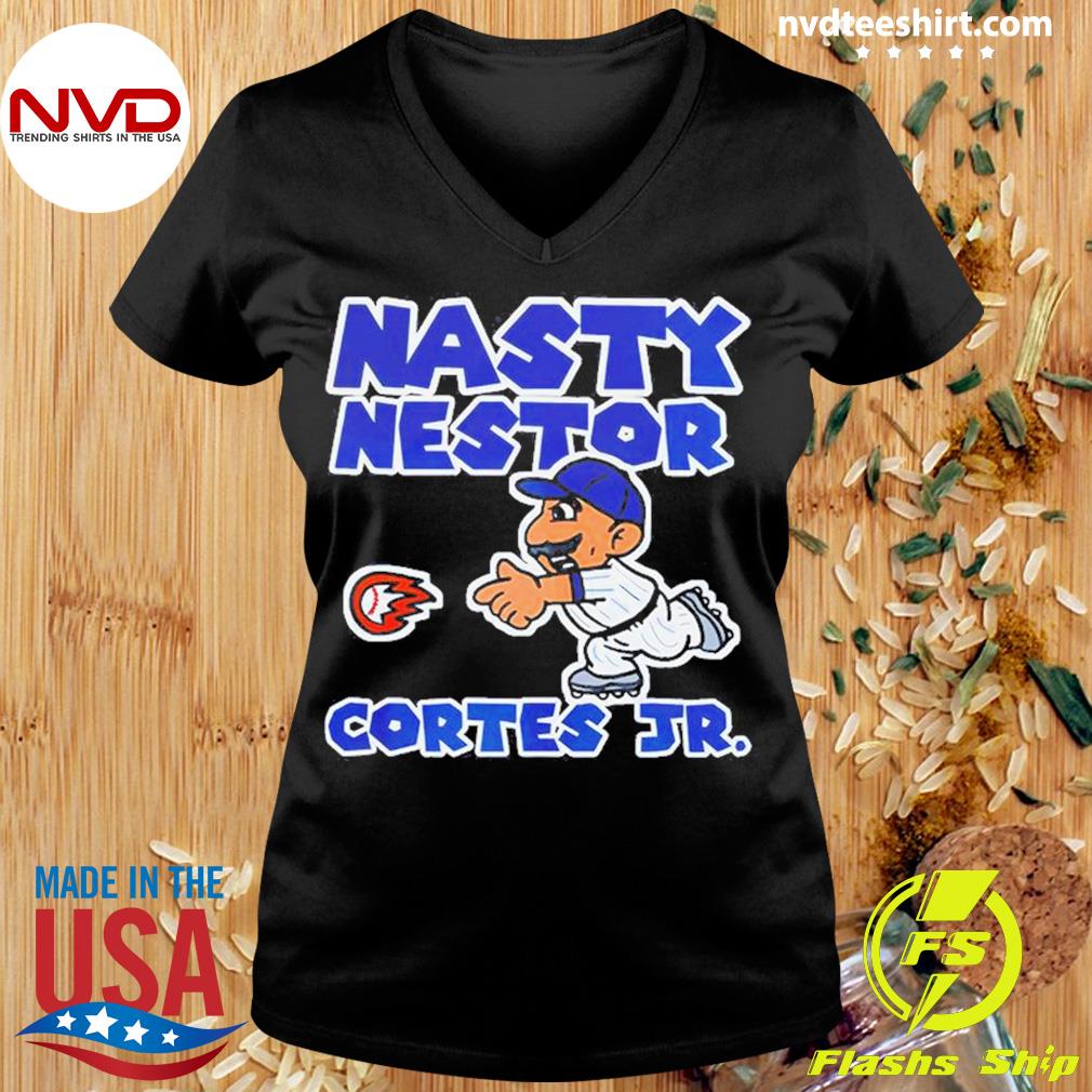 Nestor Corte Wearing A Mario Inspired Cortes Shirt Nvdteeshirt