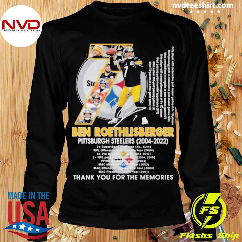 Official ben Roethlisberger Pittsburgh Steelers Shirt, hoodie, sweater,  long sleeve and tank top