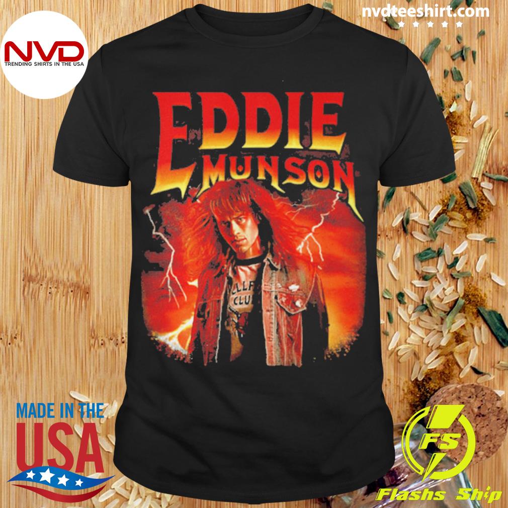 Eddie Munson Vintage 90s Style Unisex Sweatshirt - Teeholly