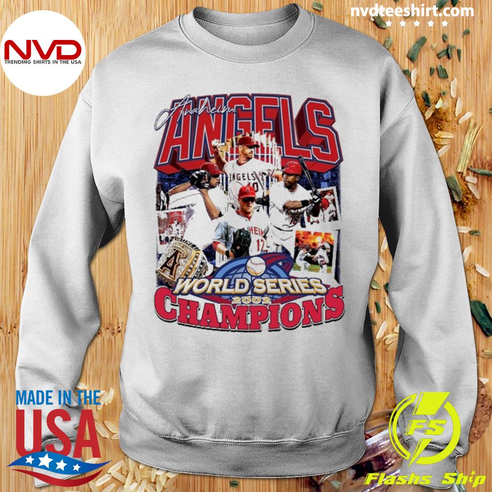 Anaheim Angels World Series 2002 Champions Shirt - NVDTeeshirt
