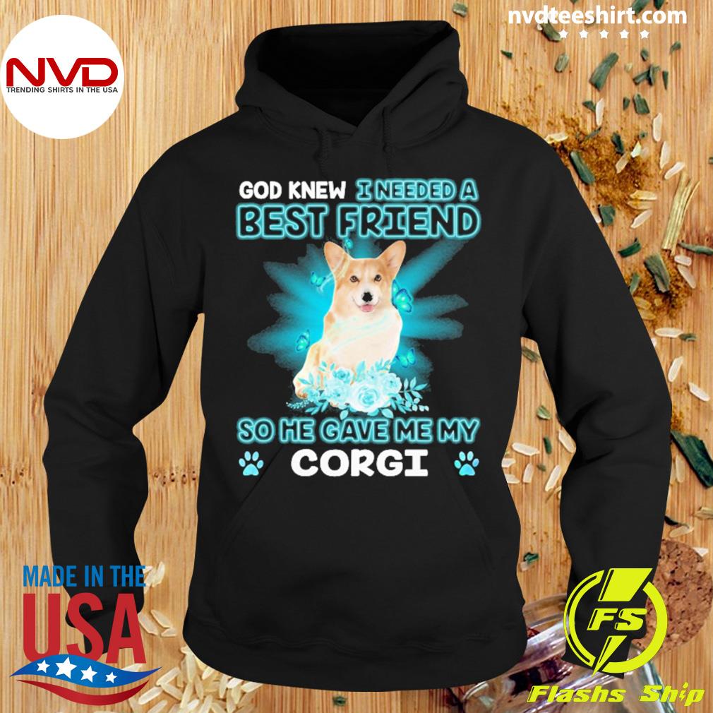 God knew i needed a best friend hoodie best sale