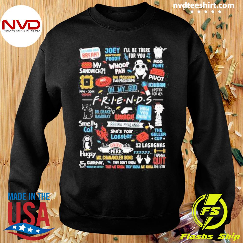 Friends doodle t shirt Clearance