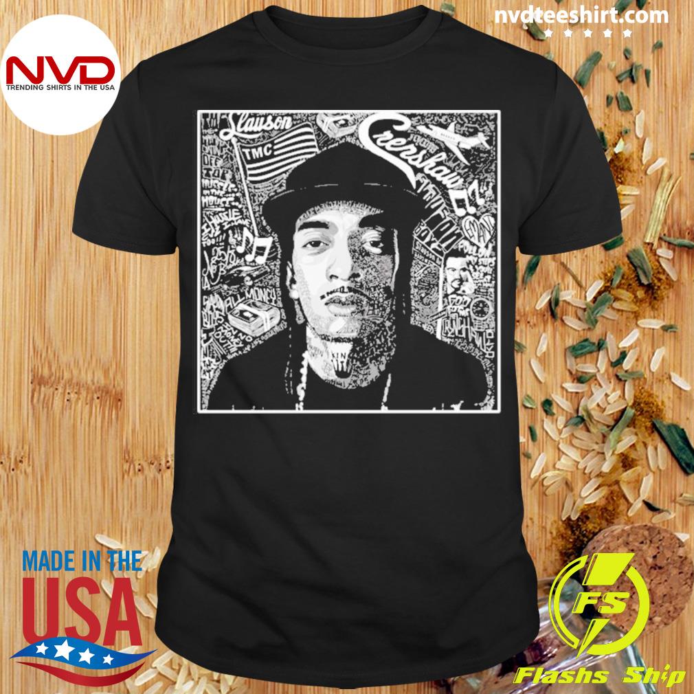 Lebron nipsey store hussle shirt