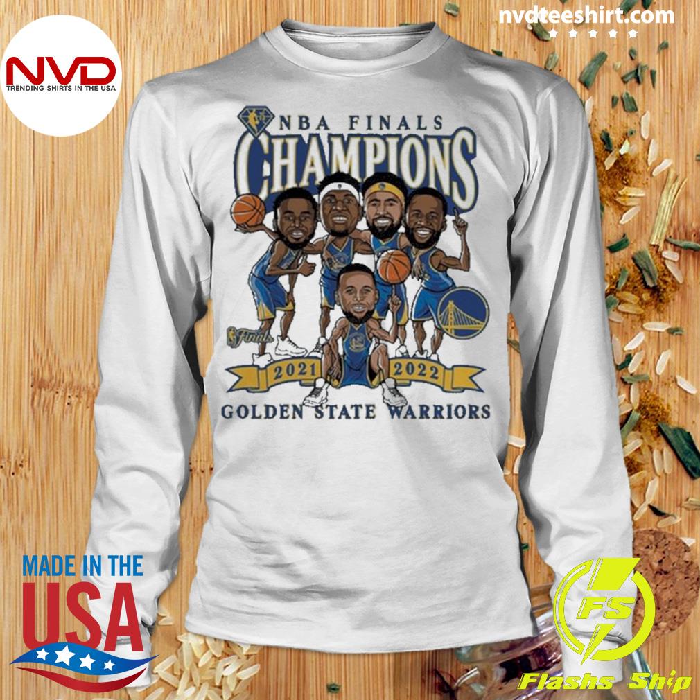Golden State Warriors 2023 NBA Finals Champions Caricature Shirt, hoodie,  longsleeve, sweatshirt, v-neck tee