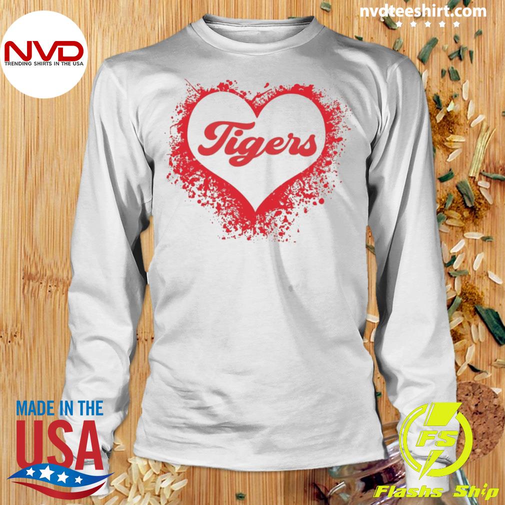 Heart School Spirit Tigers Shirt - NVDTeeshirt