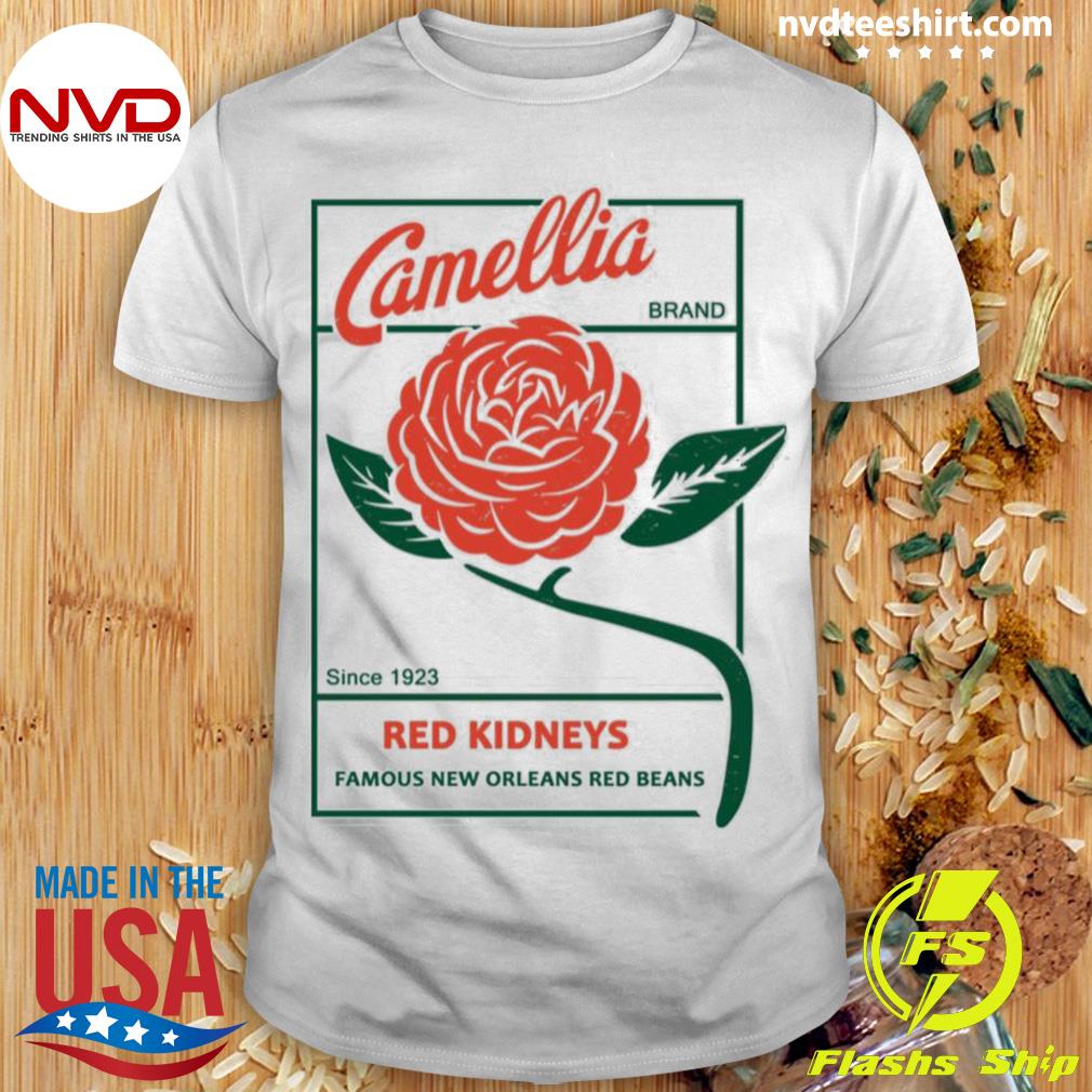 Hold The Mayo Camellia Brand Since 1923 Red Kidneys Shirt - NVDTeeshirt