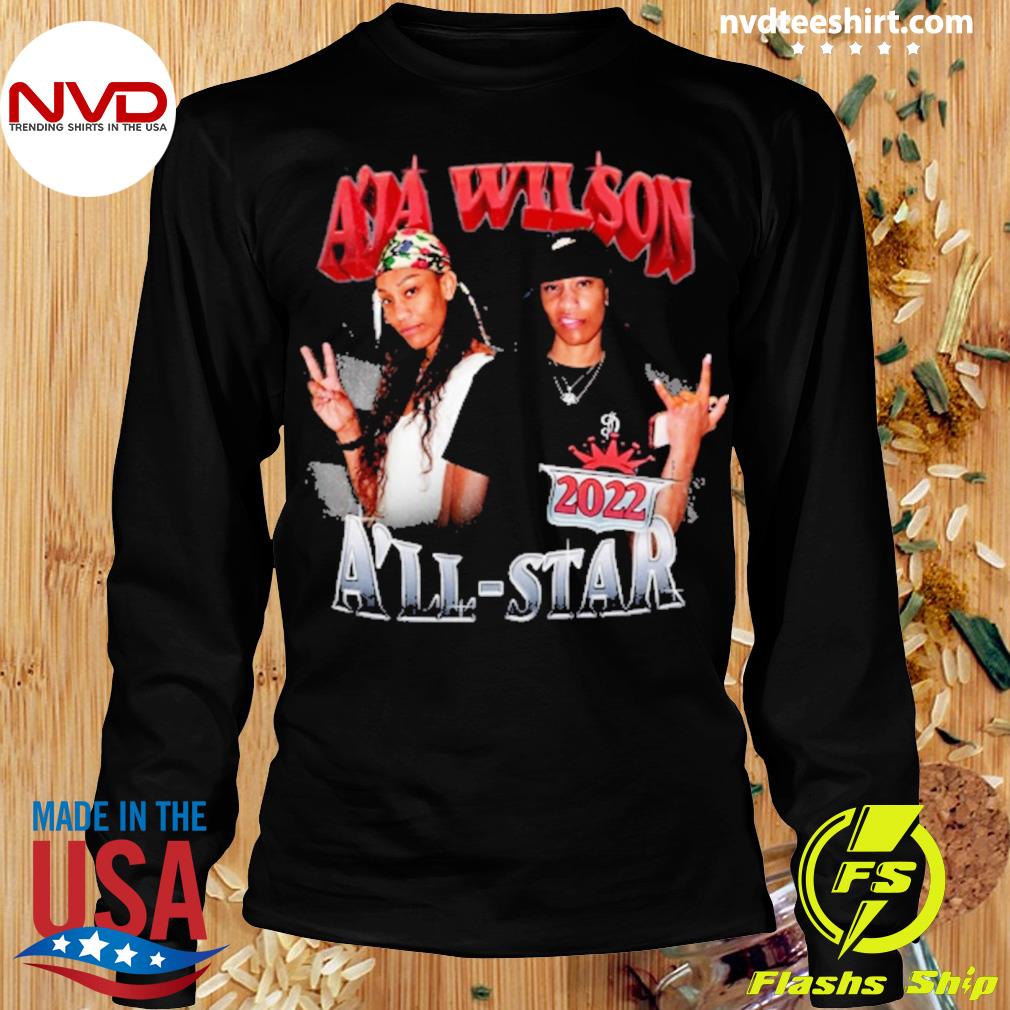 A'ja Wilson At The Aces Championship Parade Las Vegas Aces T-shirt,Sweater,  Hoodie, And Long Sleeved, Ladies, Tank Top