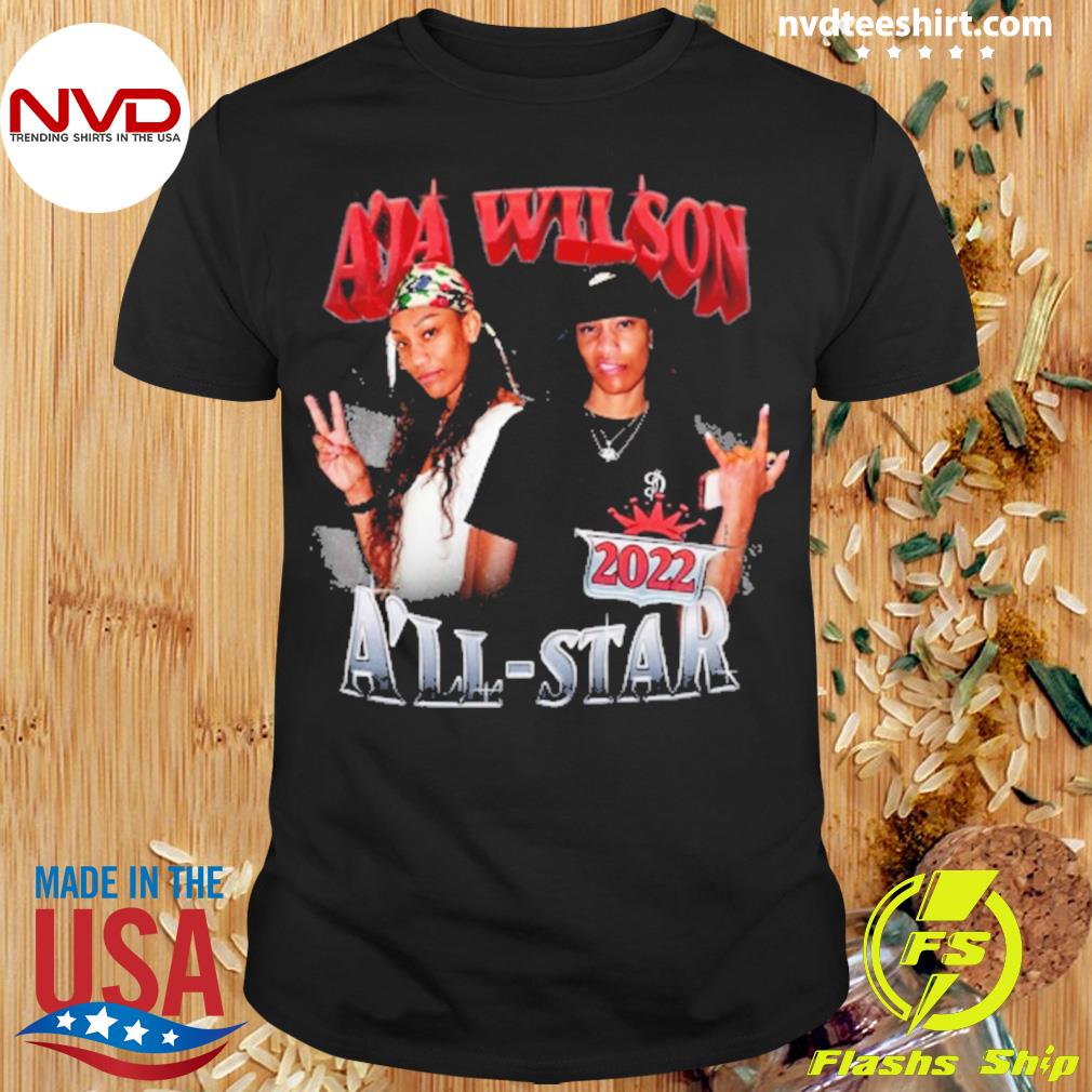 Las Vegas Aces A'ja Wilson A'll Star 2022 Shirt - NVDTeeshirt