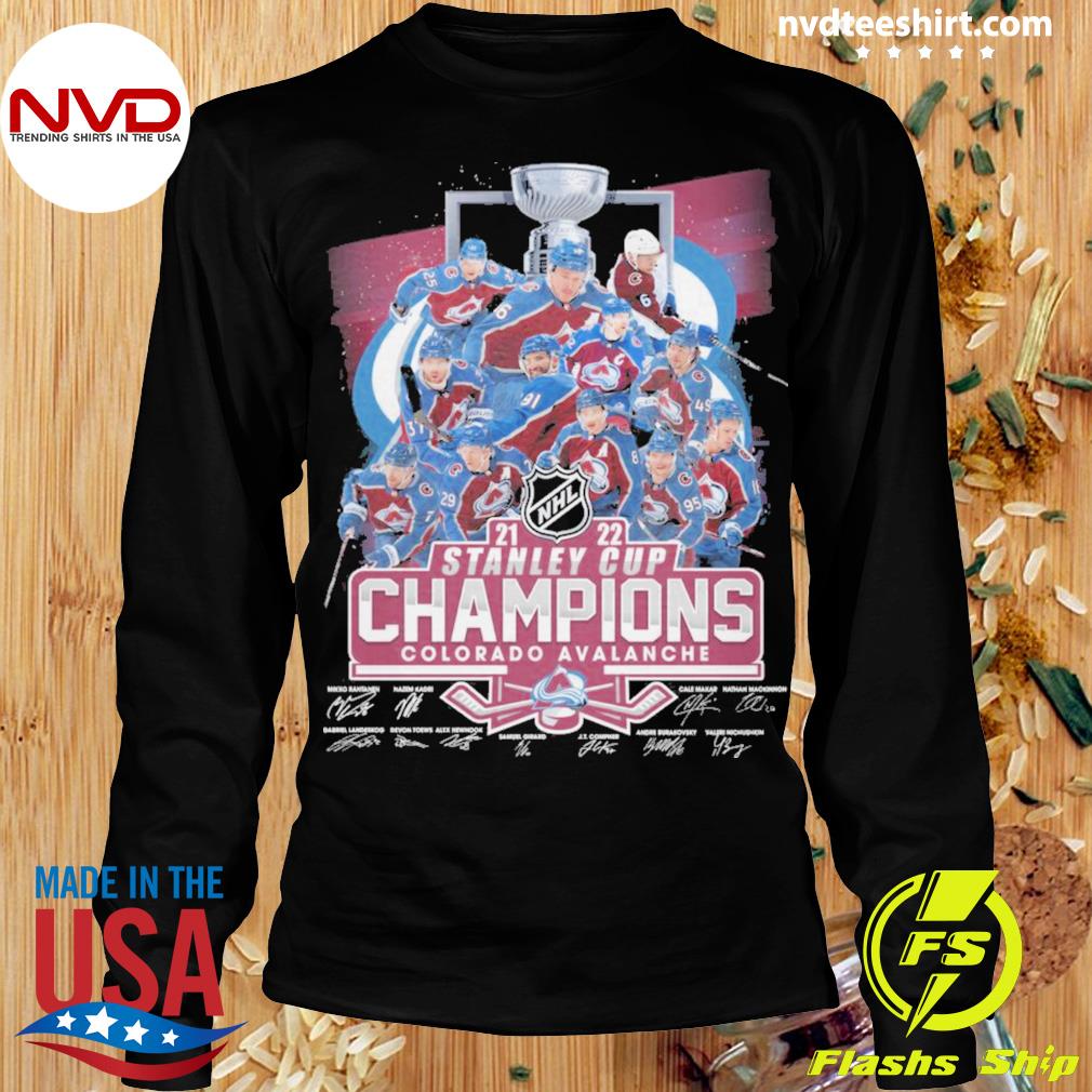 Colorado Avalanche 21-22 NHL Final Stanley Cup Champions Shirt