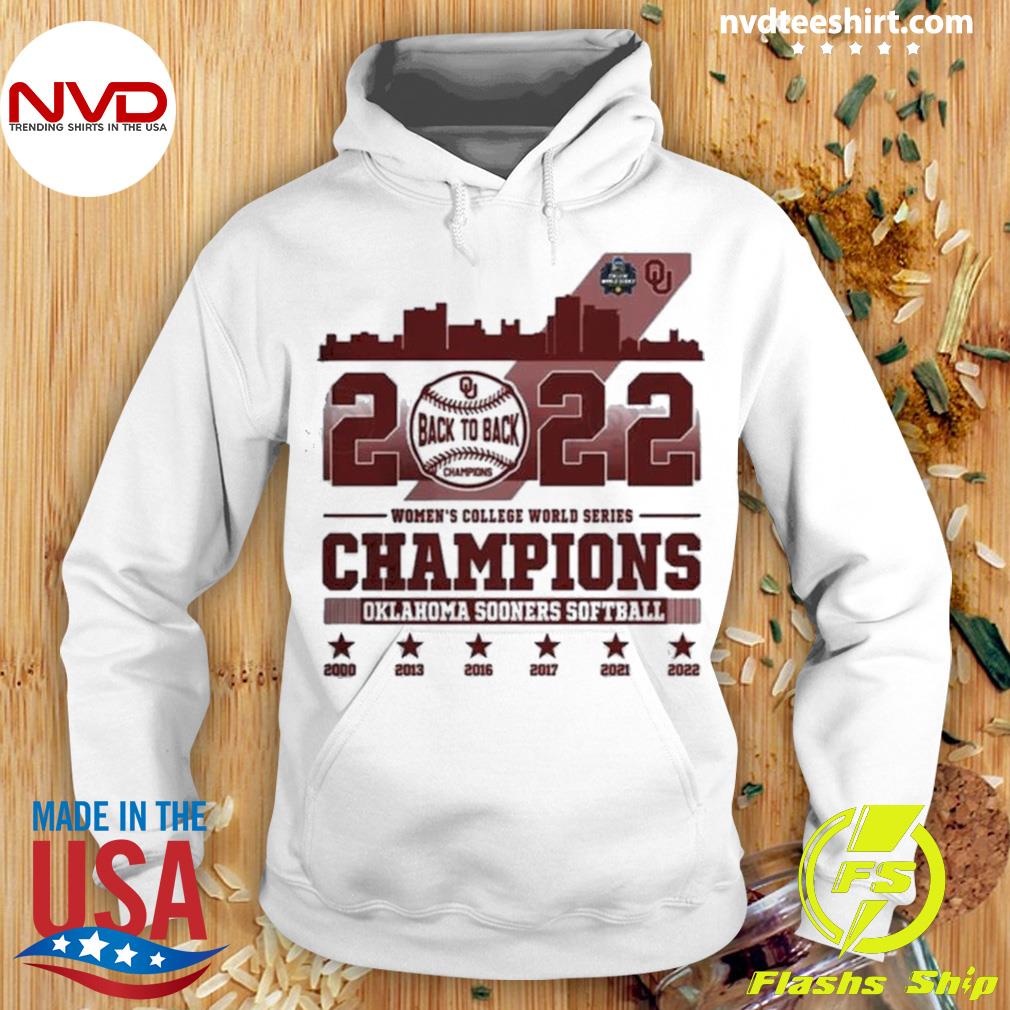 Oklahoma Sooners 2022 NCAA Softball Womens College World Series Champions  Vintage Gift T-Shirt - REVER LAVIE