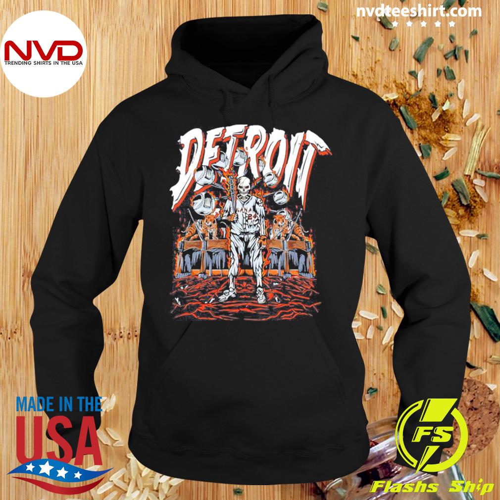 Detroit Sana Baseball Skeleton Tigers T Shirts, Hoodies, Sweatshirts &  Merch