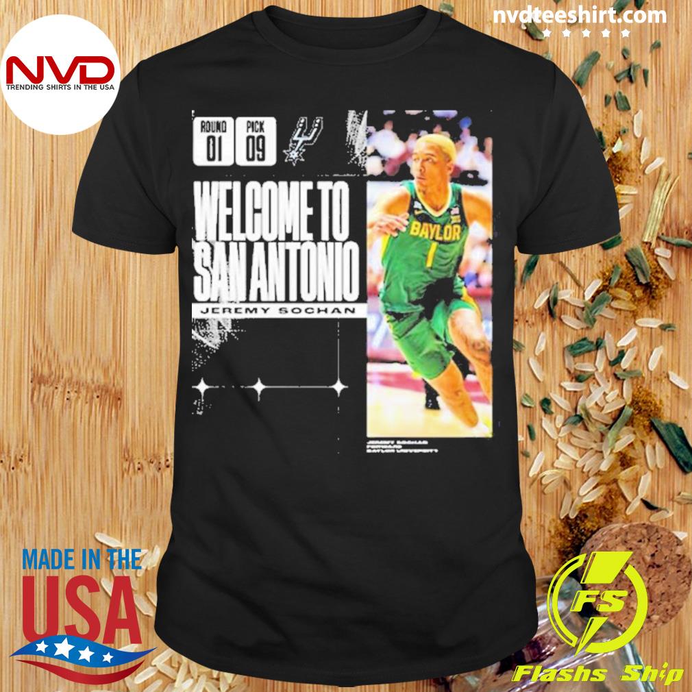 Official Jeremy Sochan San Antonio Basketball Shirt - Shirtnewus