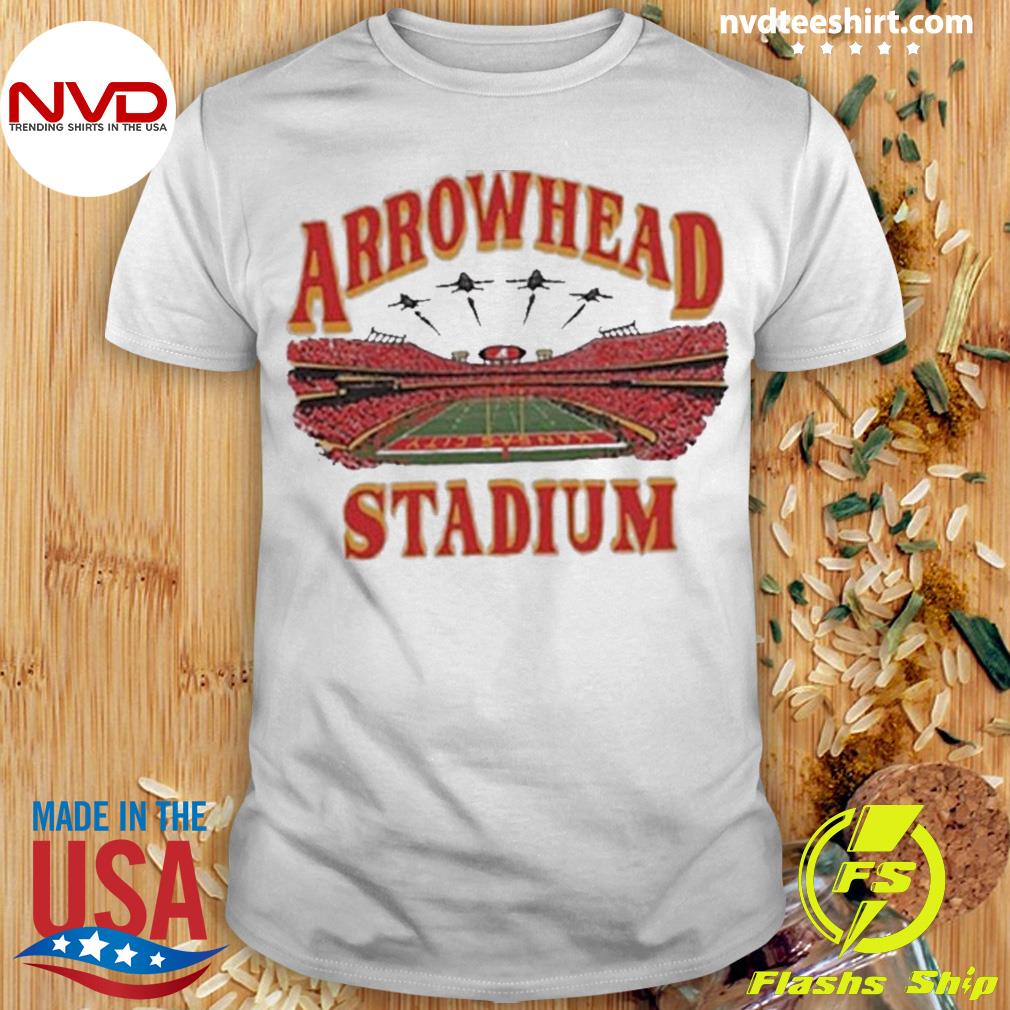 Charlie Hustle Arrowhead Flyover T-Shirt