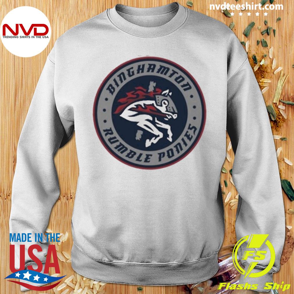 Binghamton Rumble Ponies Baseball Logo shirt, hoodie, sweater