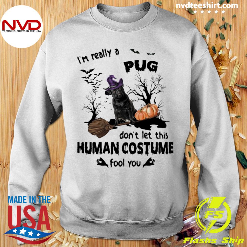 pug halloween shirt