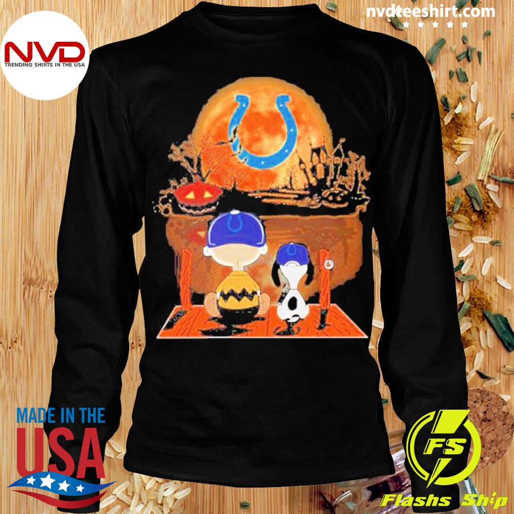 Indianapolis Colts Snoopy and Charlie Brown Peanuts shirt, hoodie, sweater,  long sleeve and tank top