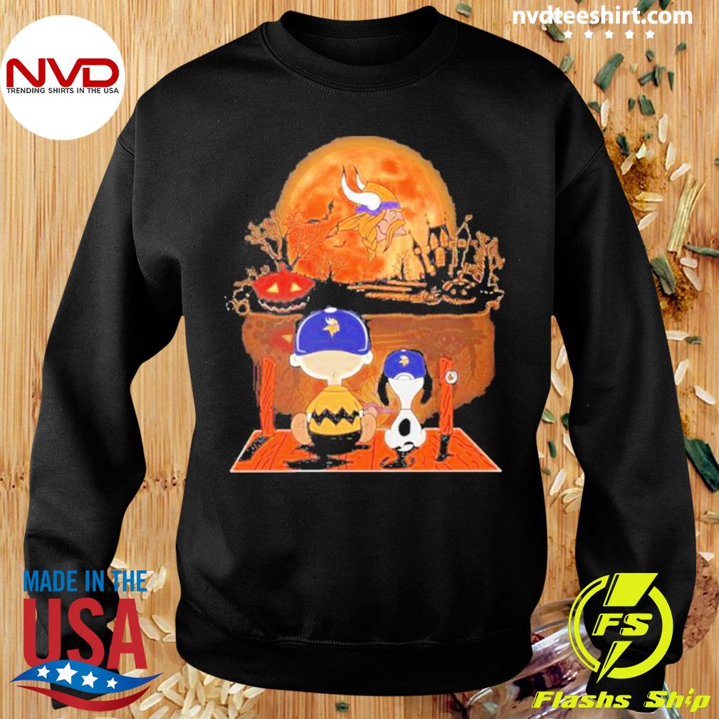 Official The Peanuts Charlie Brown And Snoopy Watching Moon Pittsburgh  Steelers Halloween Logo Shirt, hoodie, sweater, long sleeve and tank top