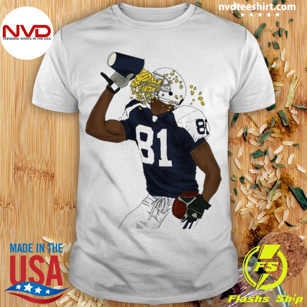 Dallas Cowboys Terrell Owens Popcorn Tee, Custom prints store