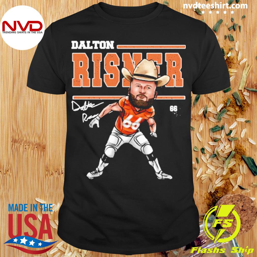 Dalton Risner 66 Signature Shirt - NVDTeeshirt