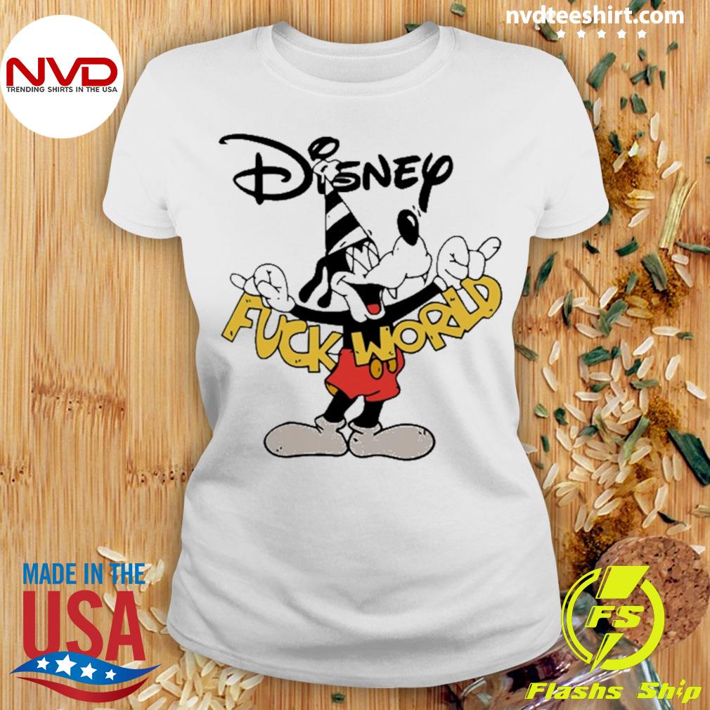 Disney Fuck World Pluto Shirt - NVDTeeshirt