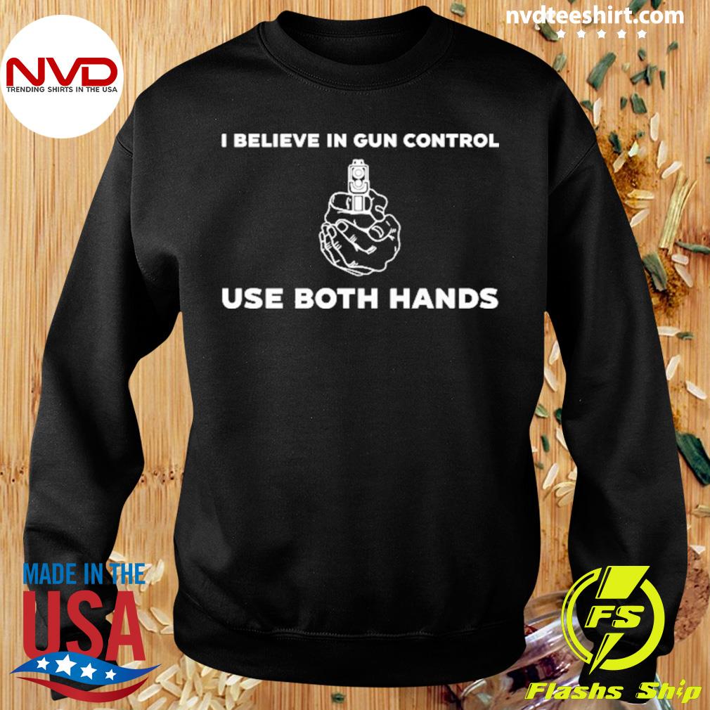 Gun Control Use Both Hands Patch 