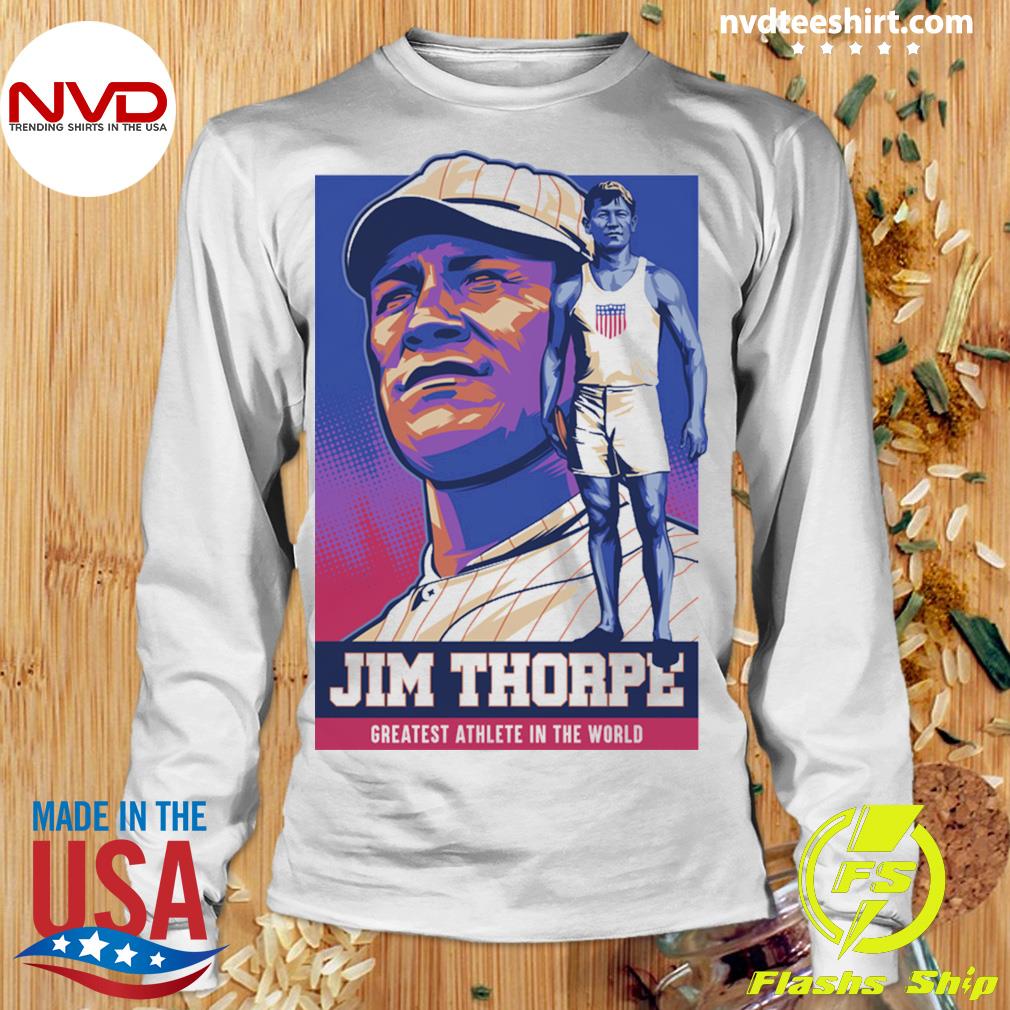 Jim Thorpe #21 Black Tee XL / Vintage Black