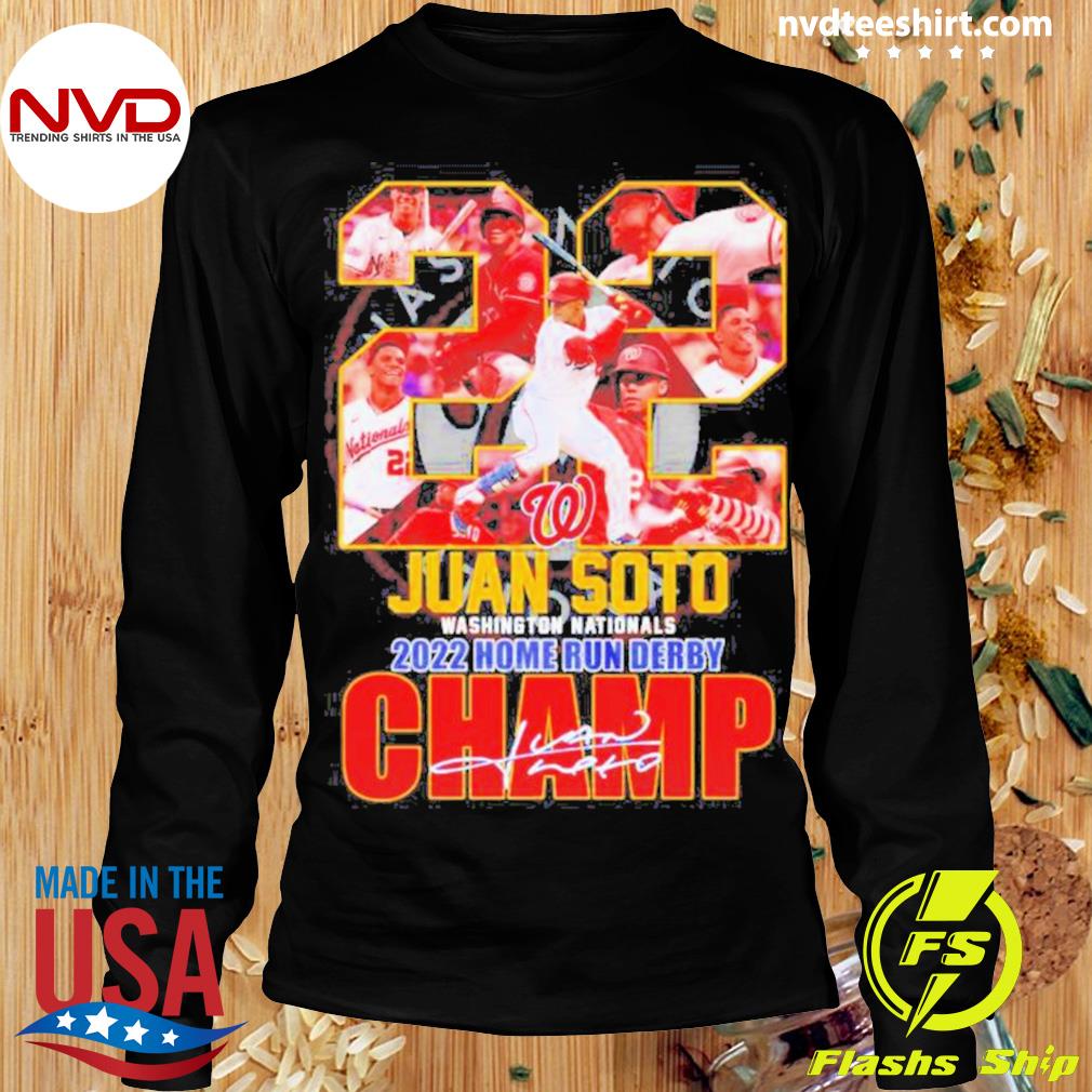 Washington Nationals Juan Soto Home Run Derby Champ shirt, hoodie, sweater,  long sleeve and tank top