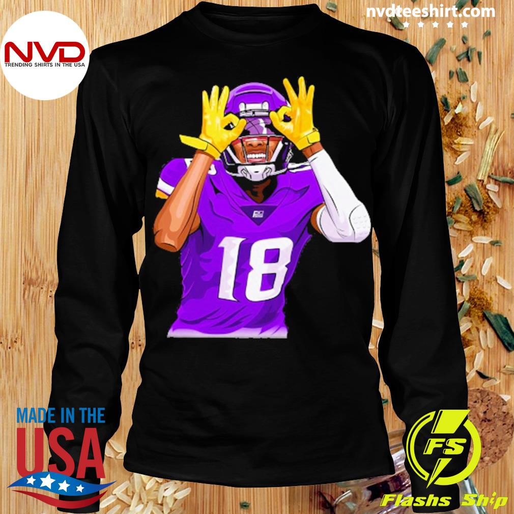 Justin Jefferson Minnesota Vikings football T-shirt, hoodie, sweater, long  sleeve and tank top