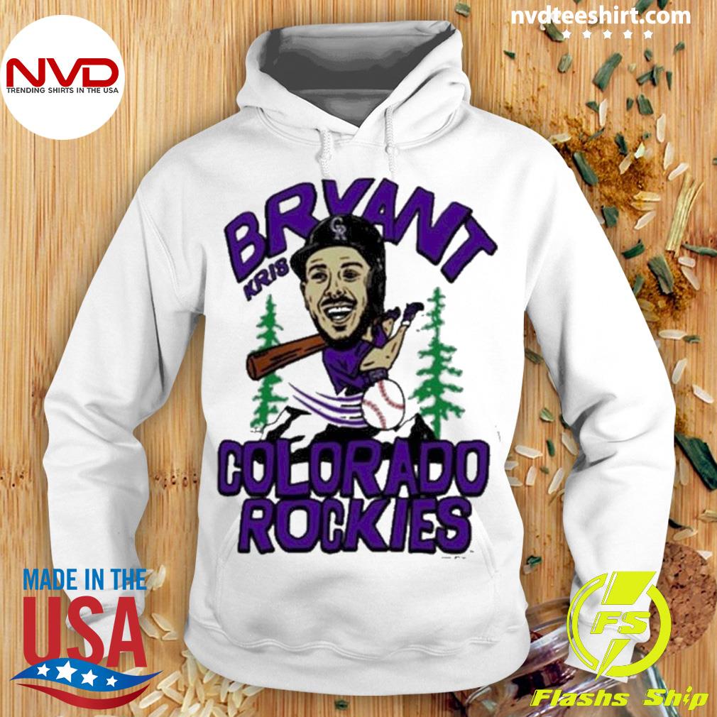 Kris Bryant Colorado Rockies Caricature 2022 shirt,Sweater, Hoodie, And  Long Sleeved, Ladies, Tank Top