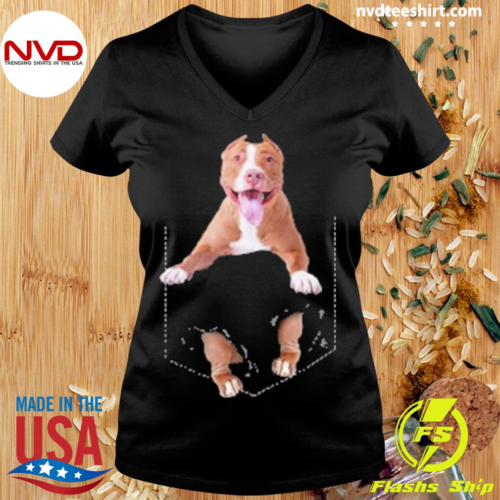 pitbull pocket shirt