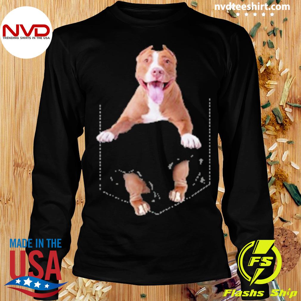 pitbull pocket shirt