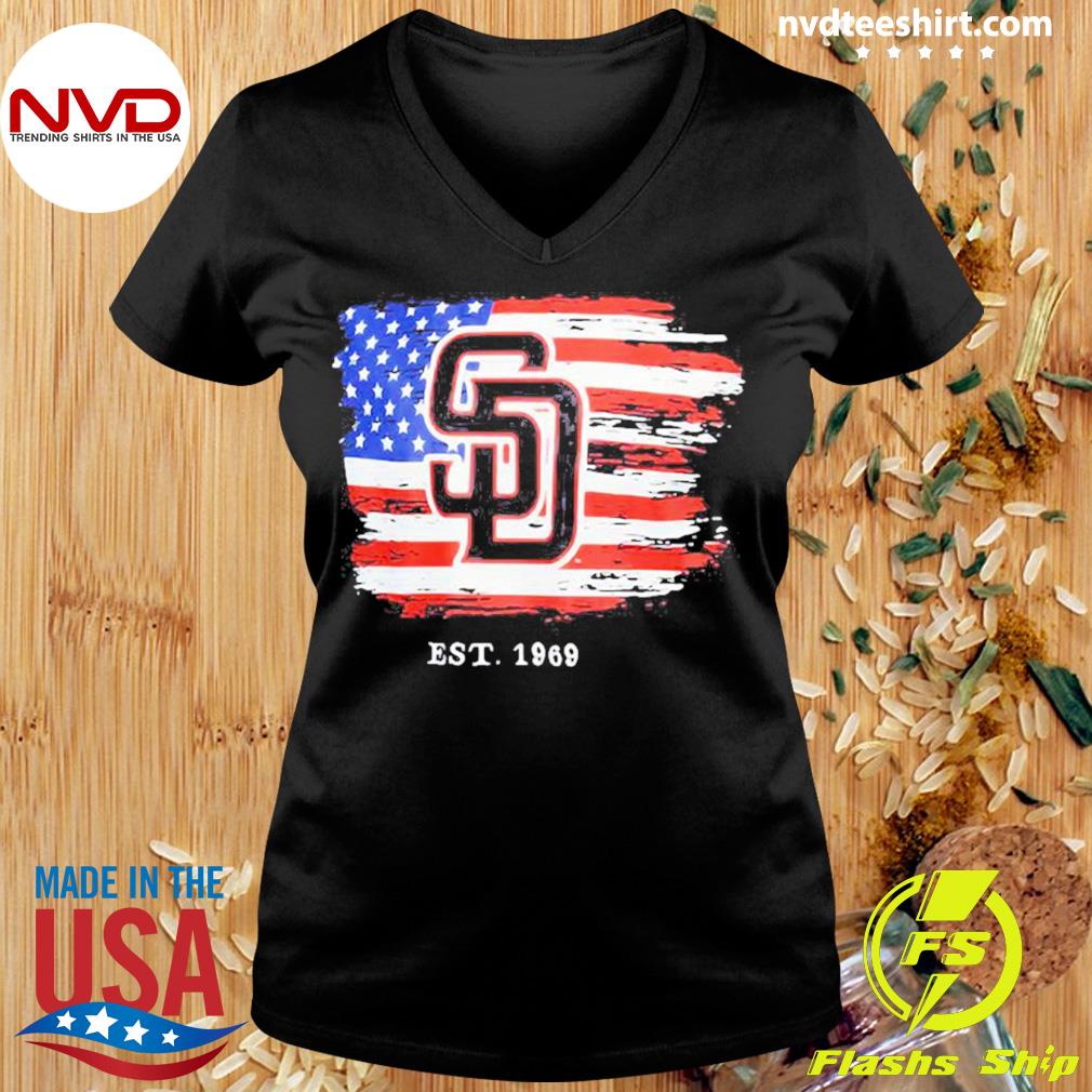 San diego padres est 1969 vintage baseball shirt, hoodie, sweater, long  sleeve and tank top