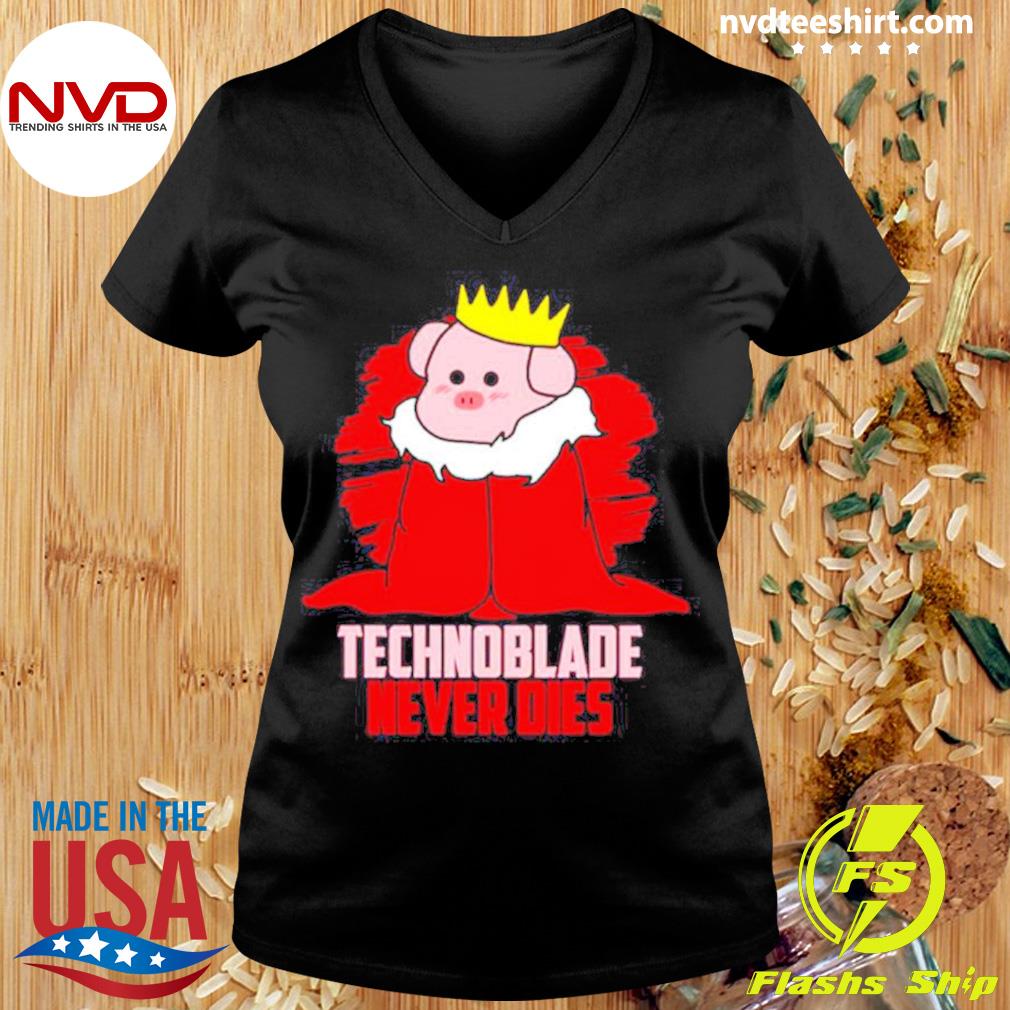 Technoblade Never Dies Minecraft Shirt, hoodie, sweater, longsleeve and  V-neck T-shirt