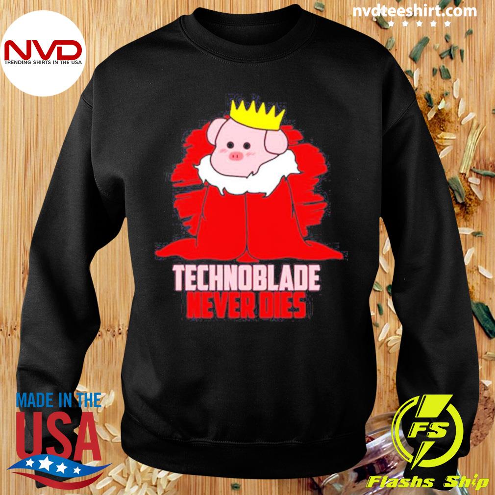 Technoblade Never Dies Minecraft Shirt, hoodie, sweater, longsleeve and  V-neck T-shirt