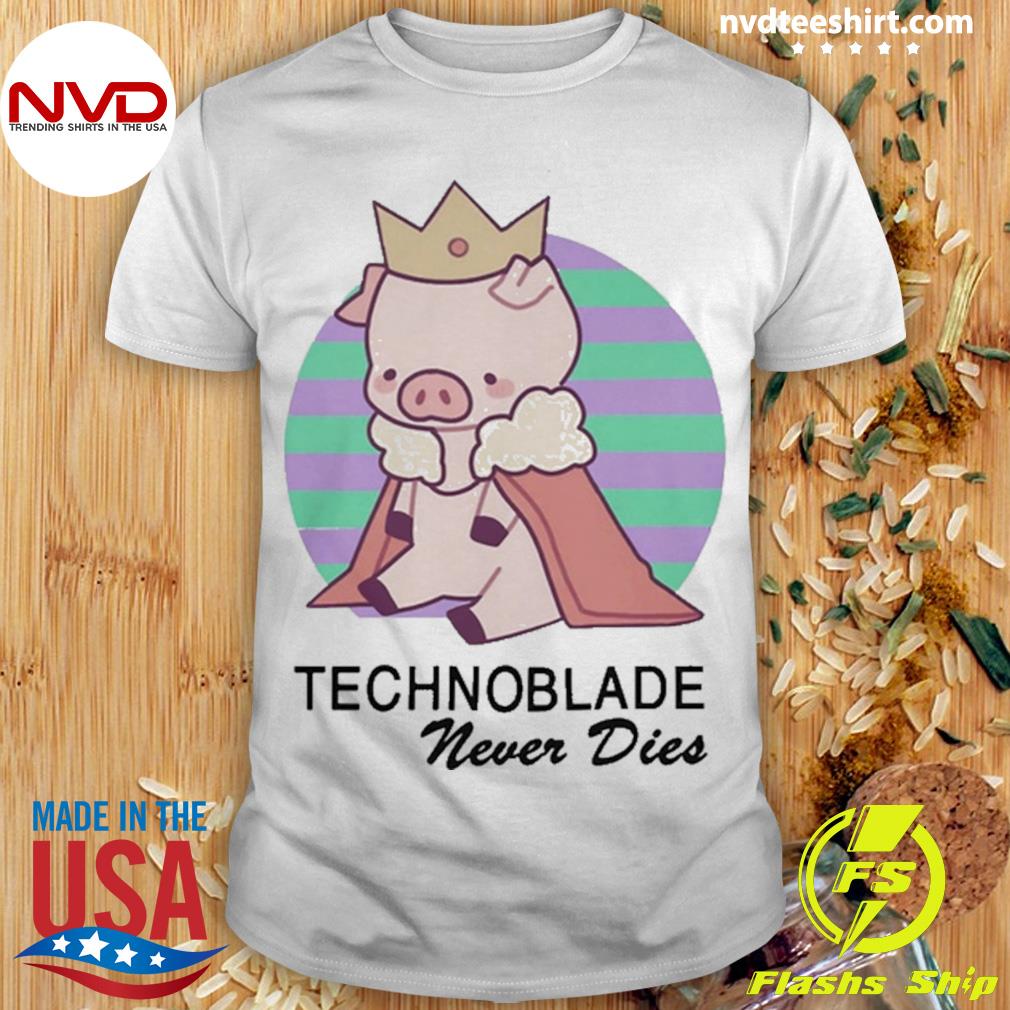 Technoblade Never Dies Shirt Retro Style Technoblade Shirt 