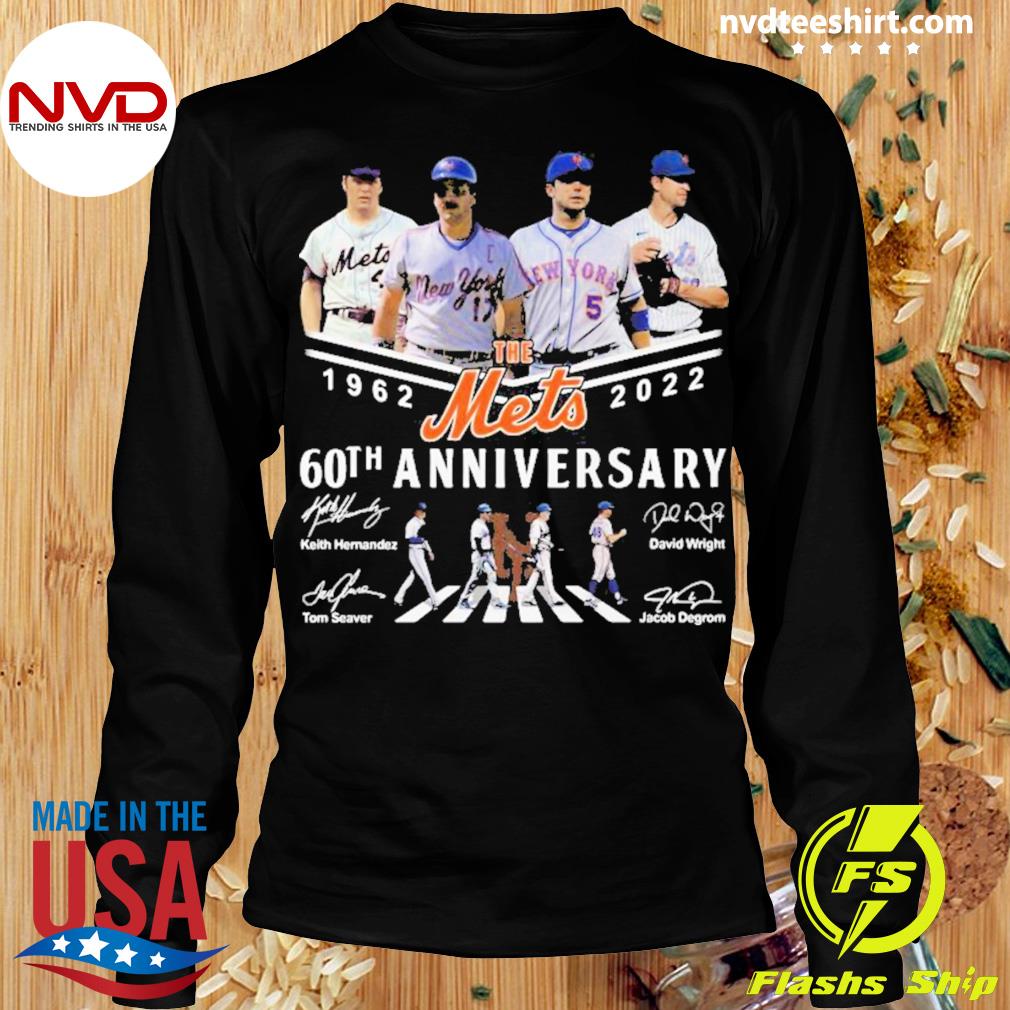 The New York Mets 1962 2022 60yh anniversary abbey road signatures