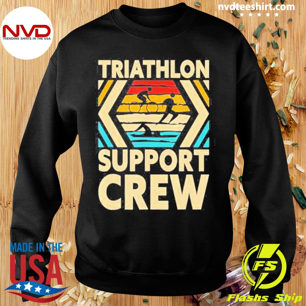 Beskrivende kapsel vaskepulver Triathlon Support Crew Vintage Shirt - NVDTeeshirt