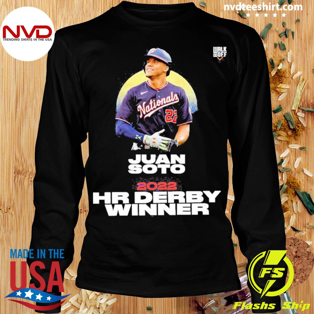 Juan Soto Washington Nationals Winning Hr Derby 2022 shirt, hoodie